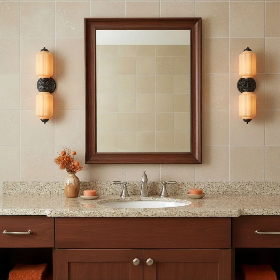 Eloise Pumkin Glass Vanity Sconce KL856