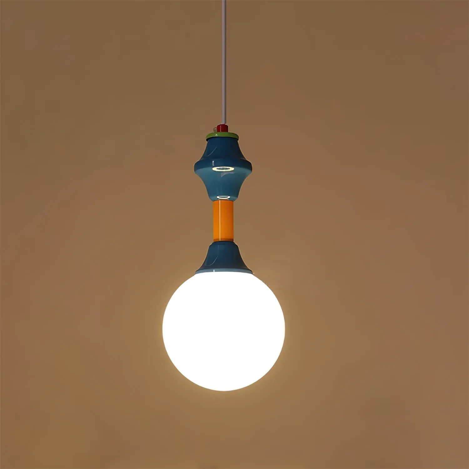 French Blue And White Atmosphere Pendant lamp KL676