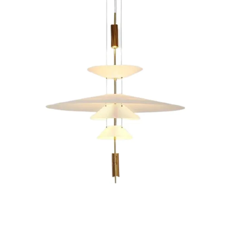 Flamingo Layered Pendant Light - Elegant Modern Lighting for Lounge and Hall