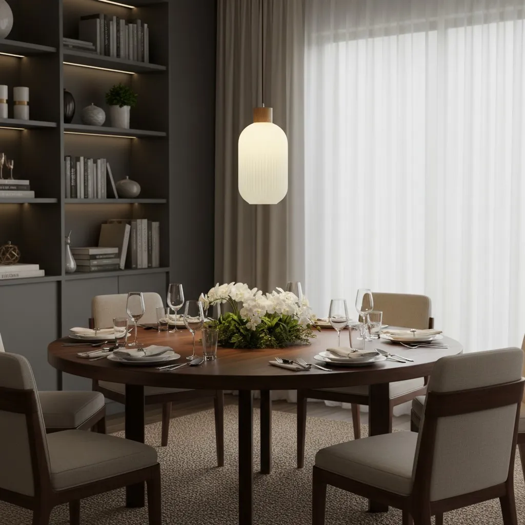 Opalyn Rounded Glass Pendant Light - Interior Lighting for Home KL2229
