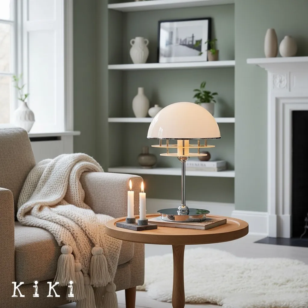 Afterglow Sunset Table Lamp - Geometric Gradient Table Light for Desk and Bedroom KL2118