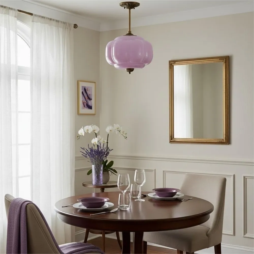 Retro Glass Eloise Pendant Light For Kitchen Island KL801