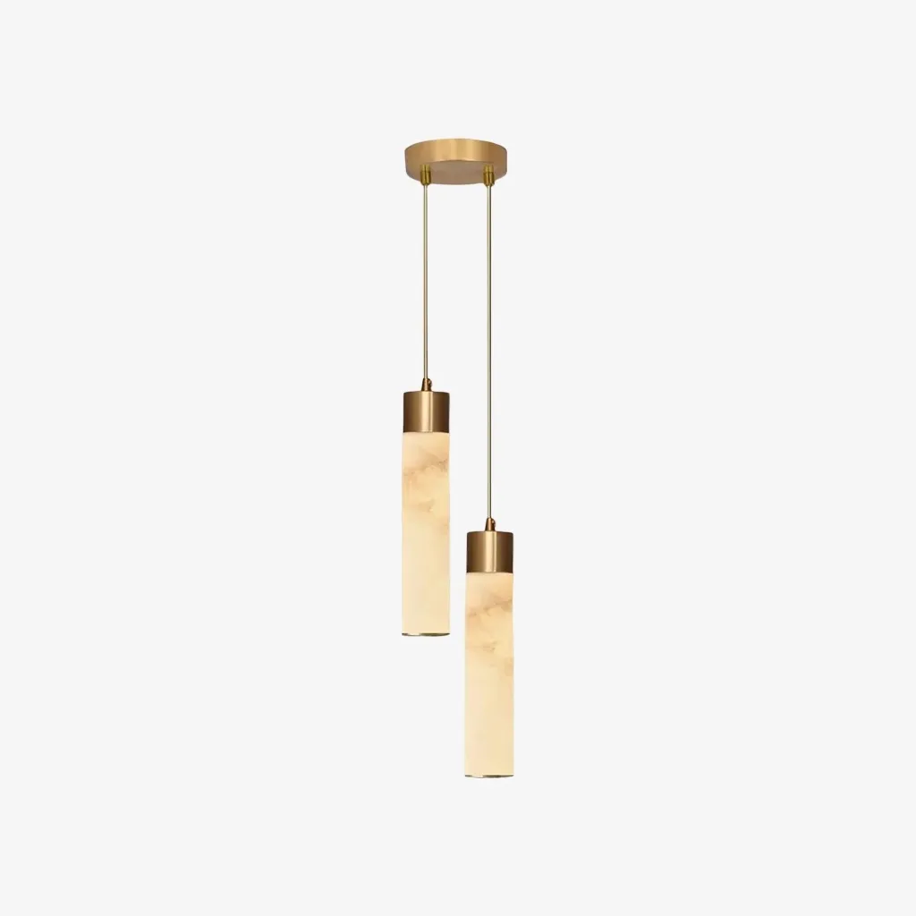 Solaryx Minimal Cylindrical Silhouette Pendant Light - Modern Style Lamp for Kitchen KL2282