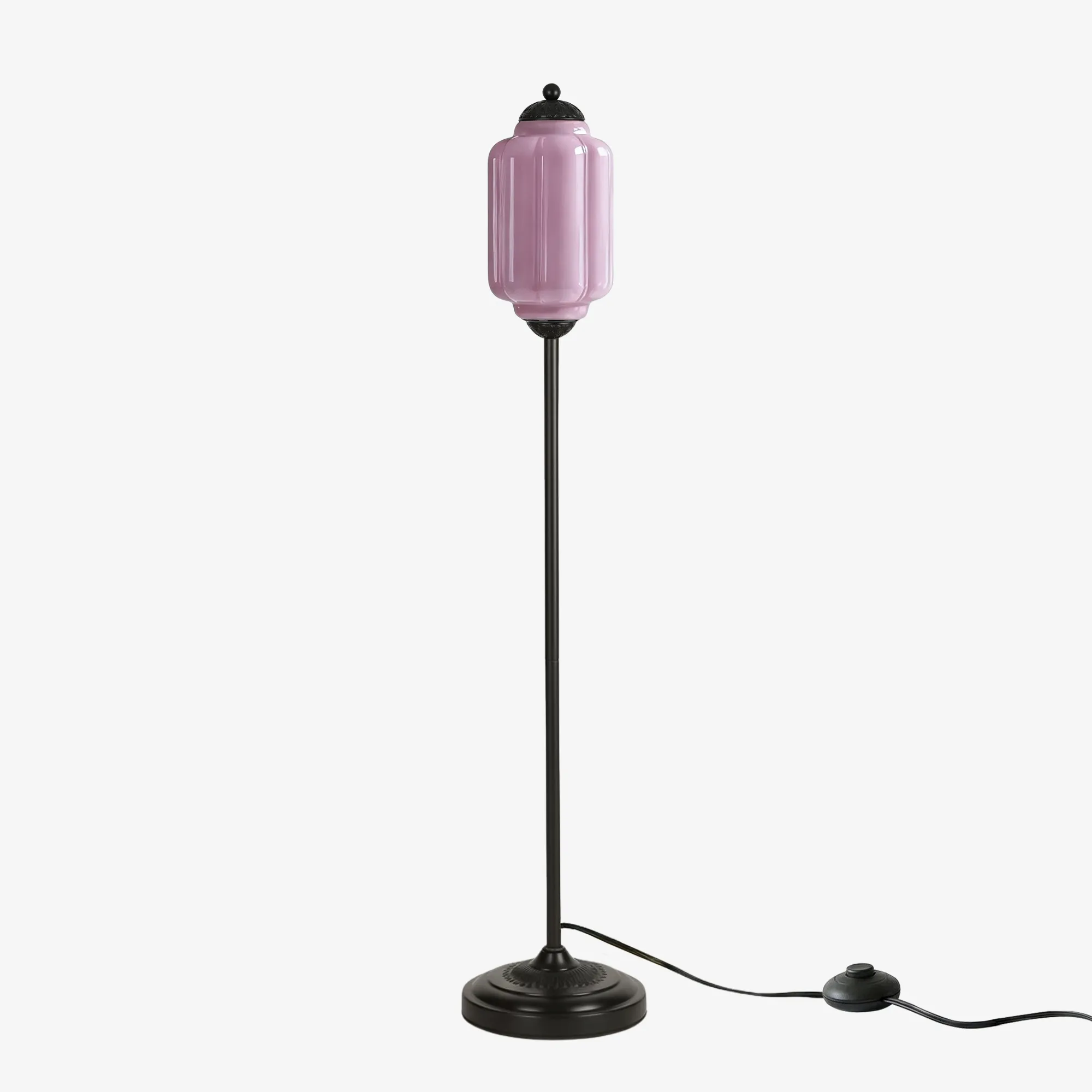 Eloise Artistic Textured Glass Floor Lamp - Elegant Lighting for Bedroom or Interior Space KL2330