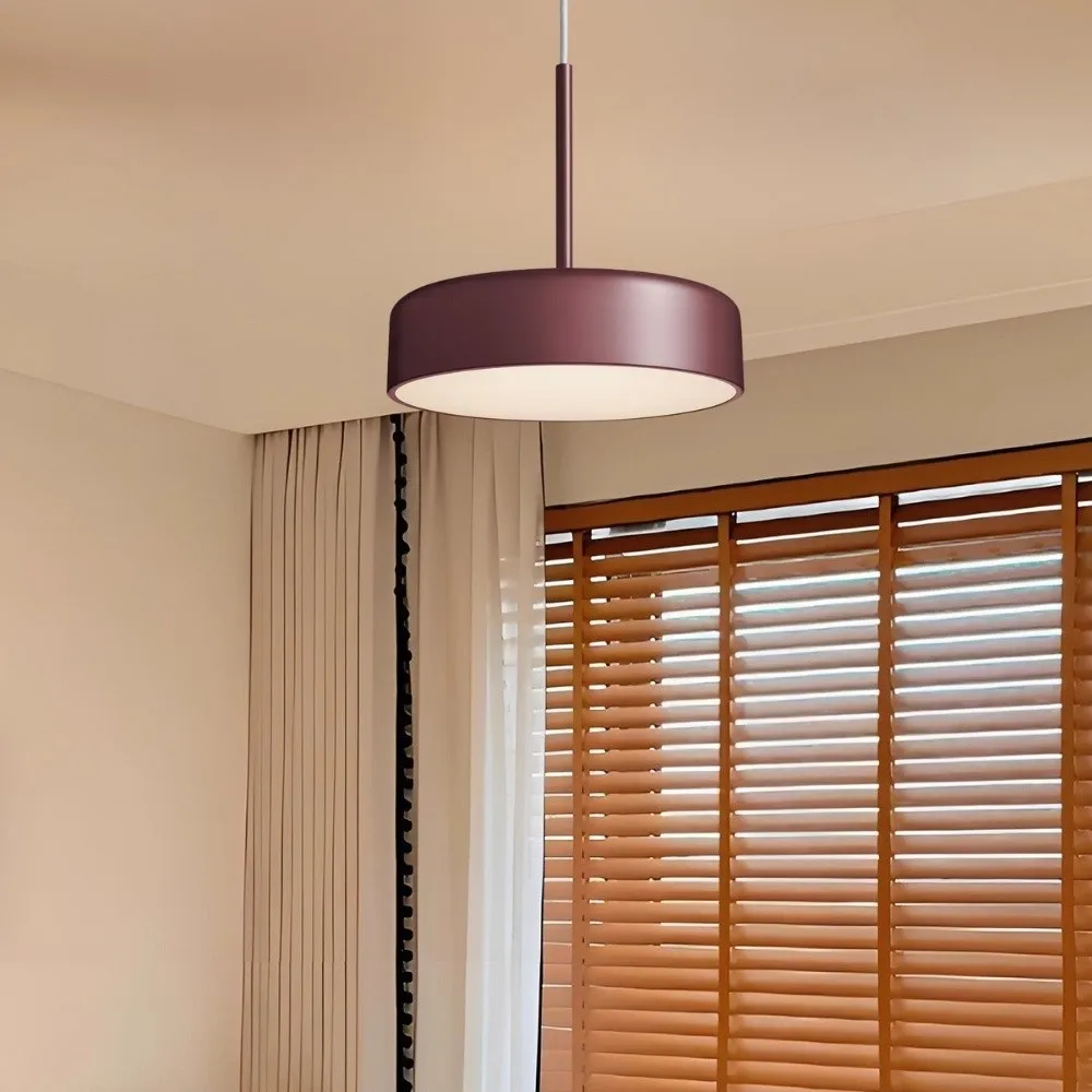 Contemporary Bobber Round Led Pendant Light KL924