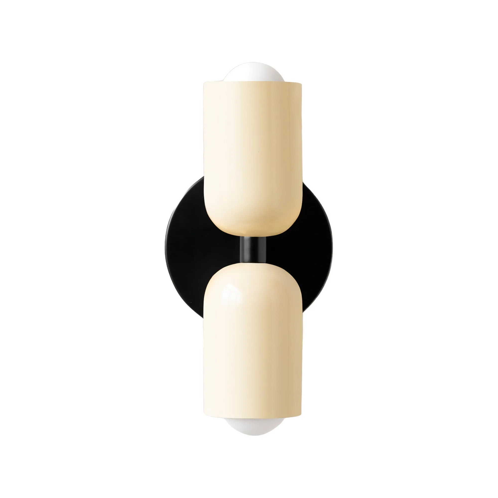 Metal Up Down Wall Sconce - Contemporary Colorful Wall Light for Hallway and Office