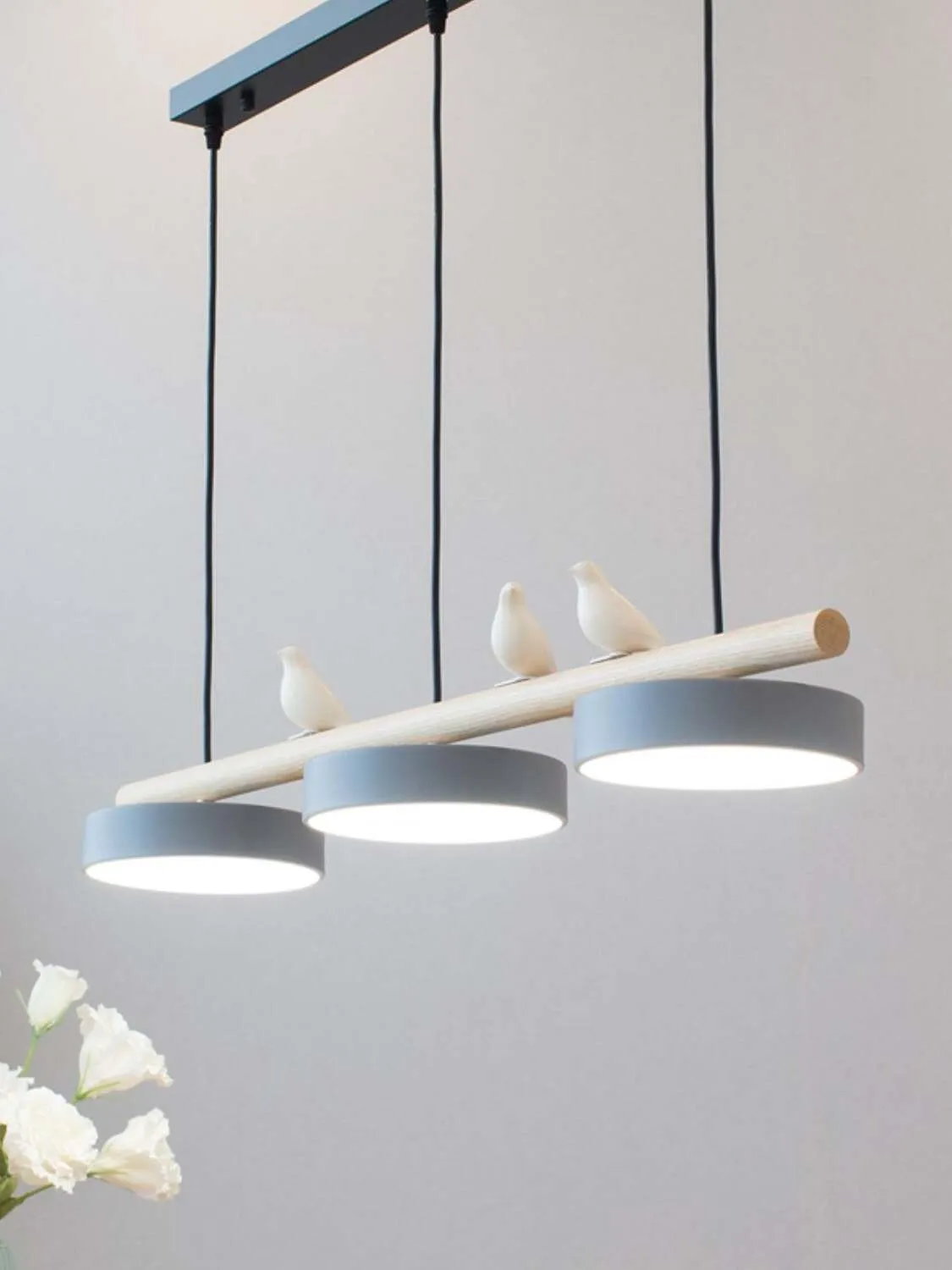 Creative Branch Bird Shaped Pendant Lamp KL864