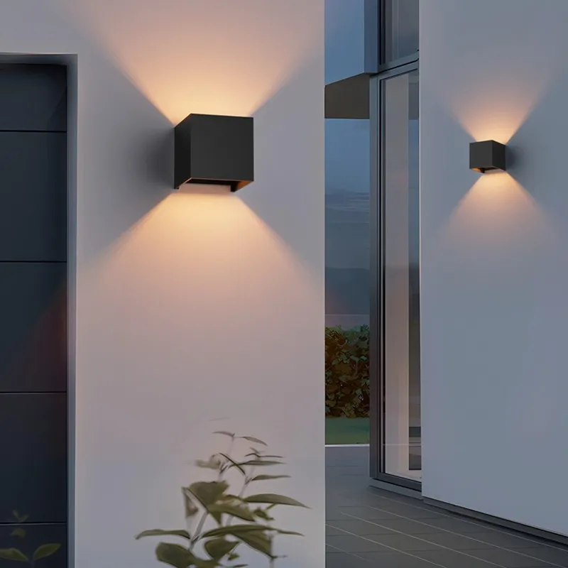Cube LED Wall Light