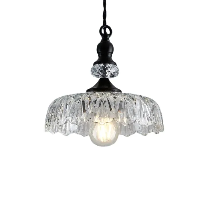 Mid Century Mini Kitchen Island Glass Pendant Light KL843