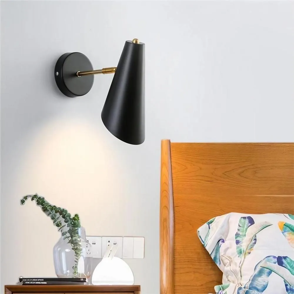 Modern Industrial Adjustable Bedside Wall Light KL03