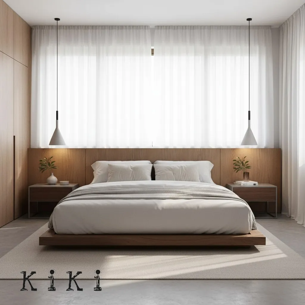 Aplomb Concrete Pendant Lamp - Minimalist Design Lighting for Dining Room and Office