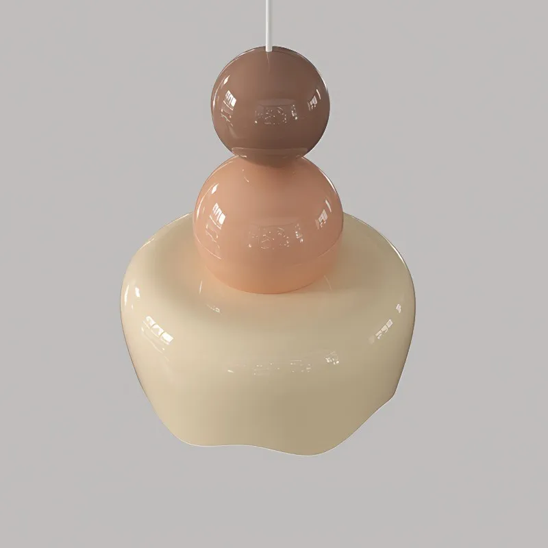 Cream Sunny Rain Doll Resin Pendant Light KL126