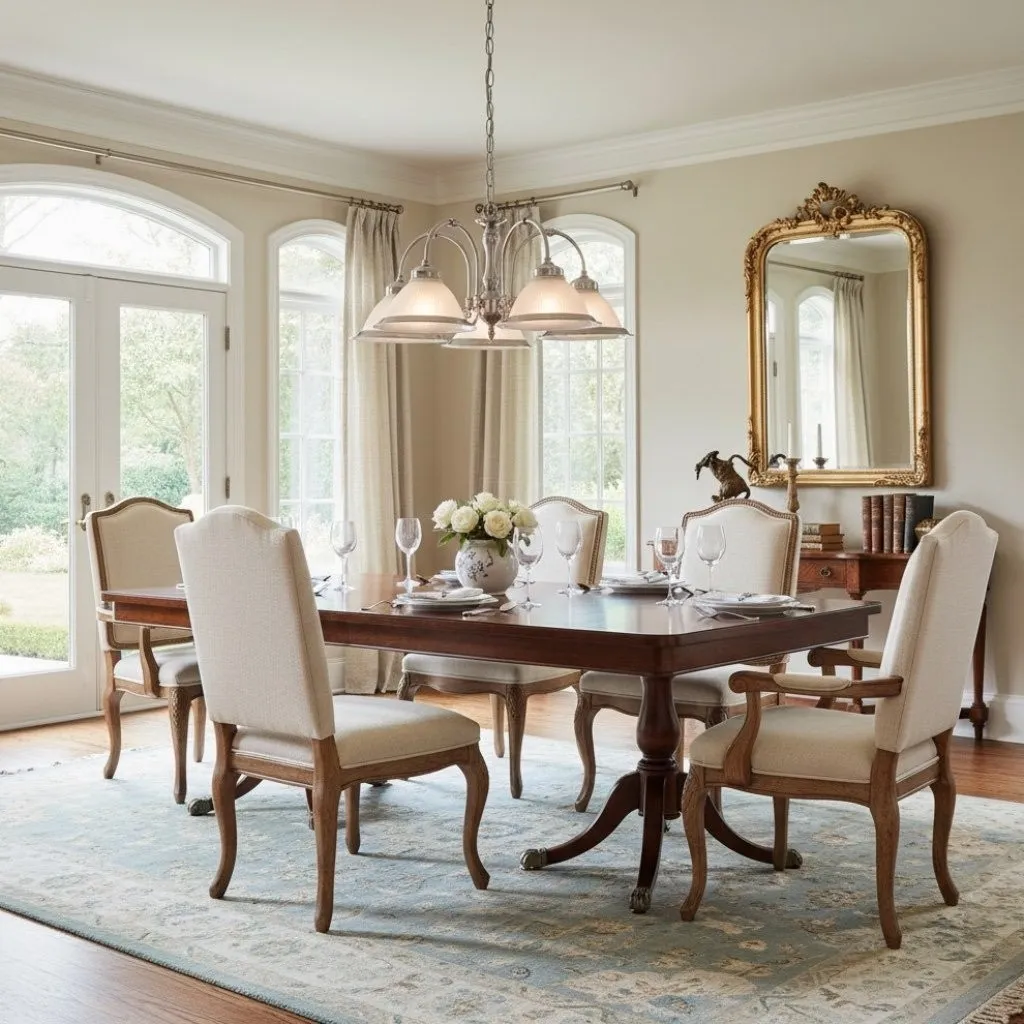 TF Vintora Ribbed Glass Pendant Light - Elegant Metal Trim for Kitchens, Dining Areas and Hallways KL1978