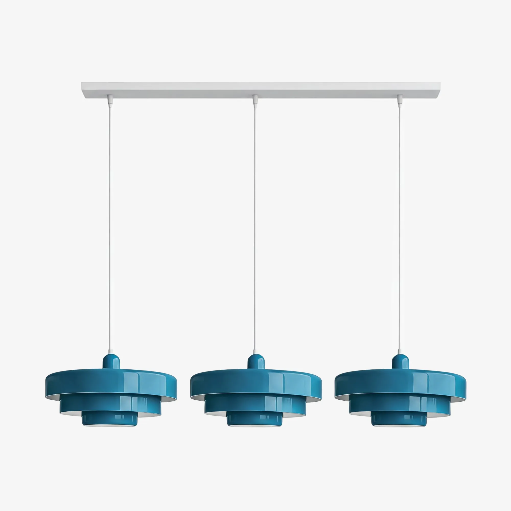 3 Tiers Bauhaus Nordic Macaron Pendant Light - Modern Pendant and Ceiling Light for Living Room KL30