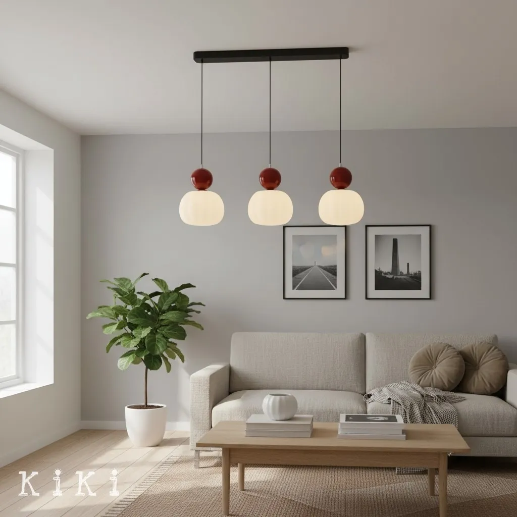 Ornavigo Modern Art Deco Pendant Light - Bauhaus Inspired Lighting for Kitchen Island KL09
