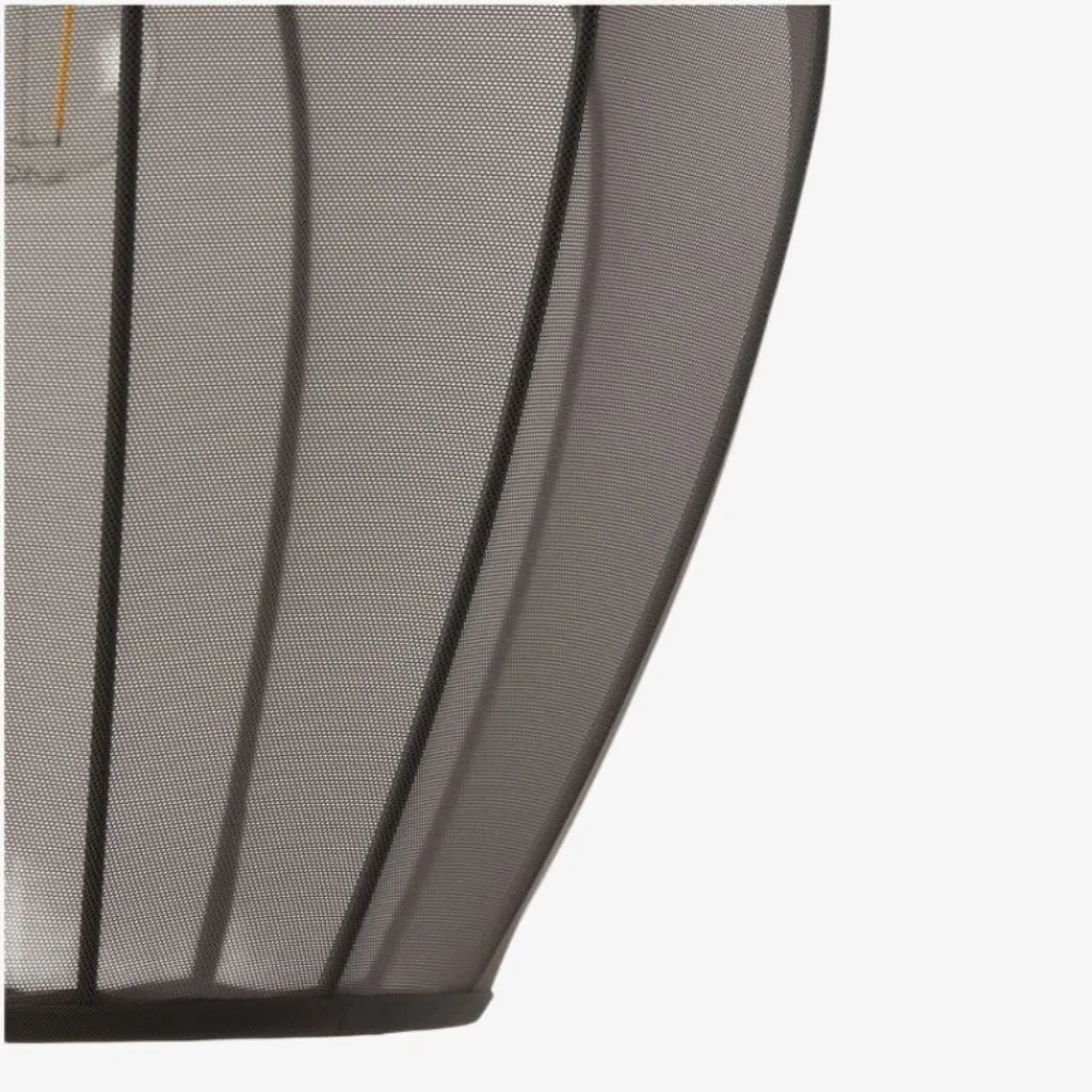 Lumifil Modern Mesh Pendant Light - Hanging Fabric Lghts are Suitable for Dining Rooms or Kitchen Islands KL1736