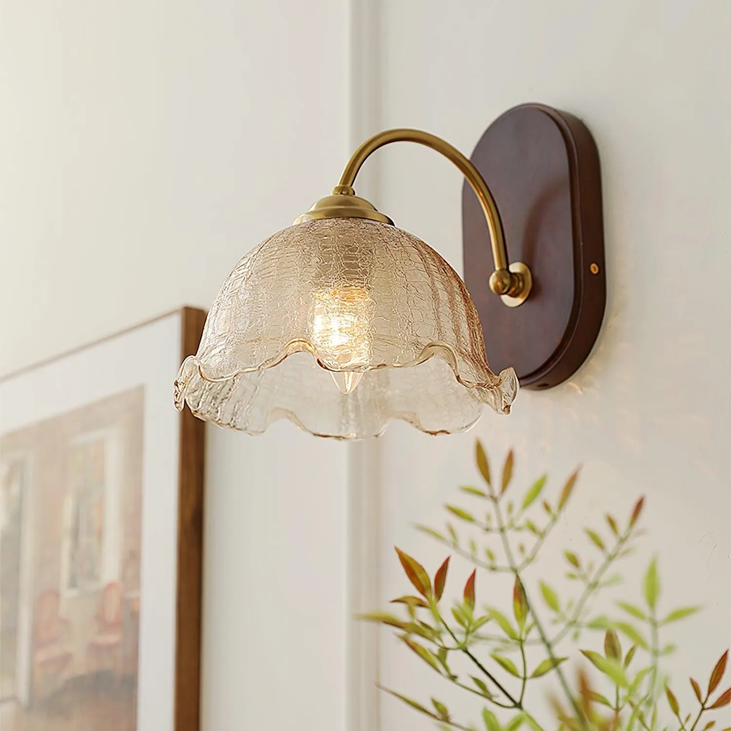 Vintage Flower Wall Lamp KL739