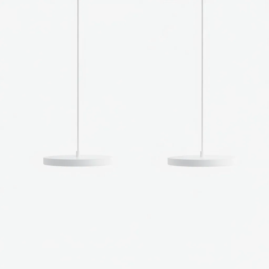 Feranox Minimal Disc Pendant Light - Modern Residential Interior Hanging Fixture KL2200