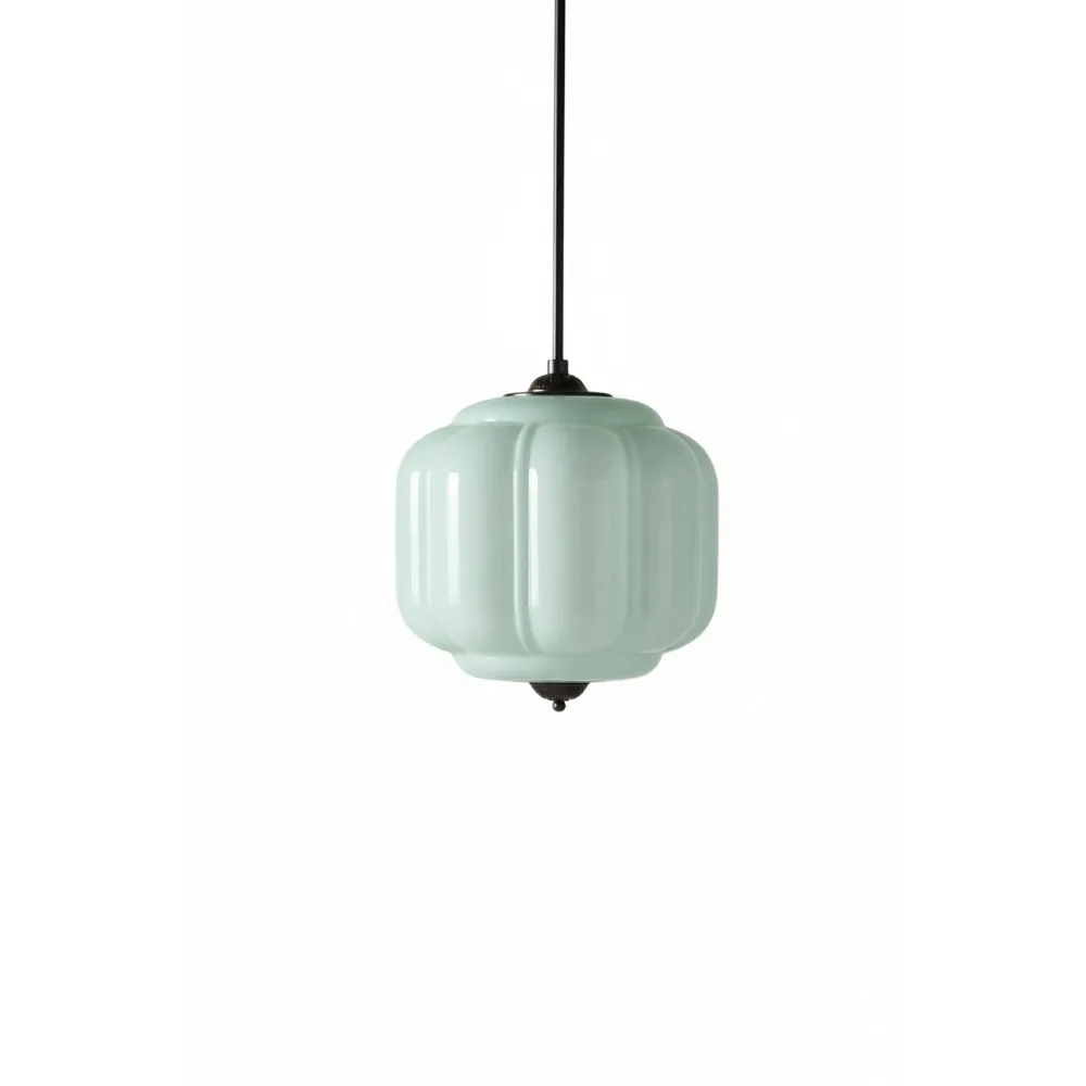 Vintage Eloise Opal Glass Pendant Light KL926