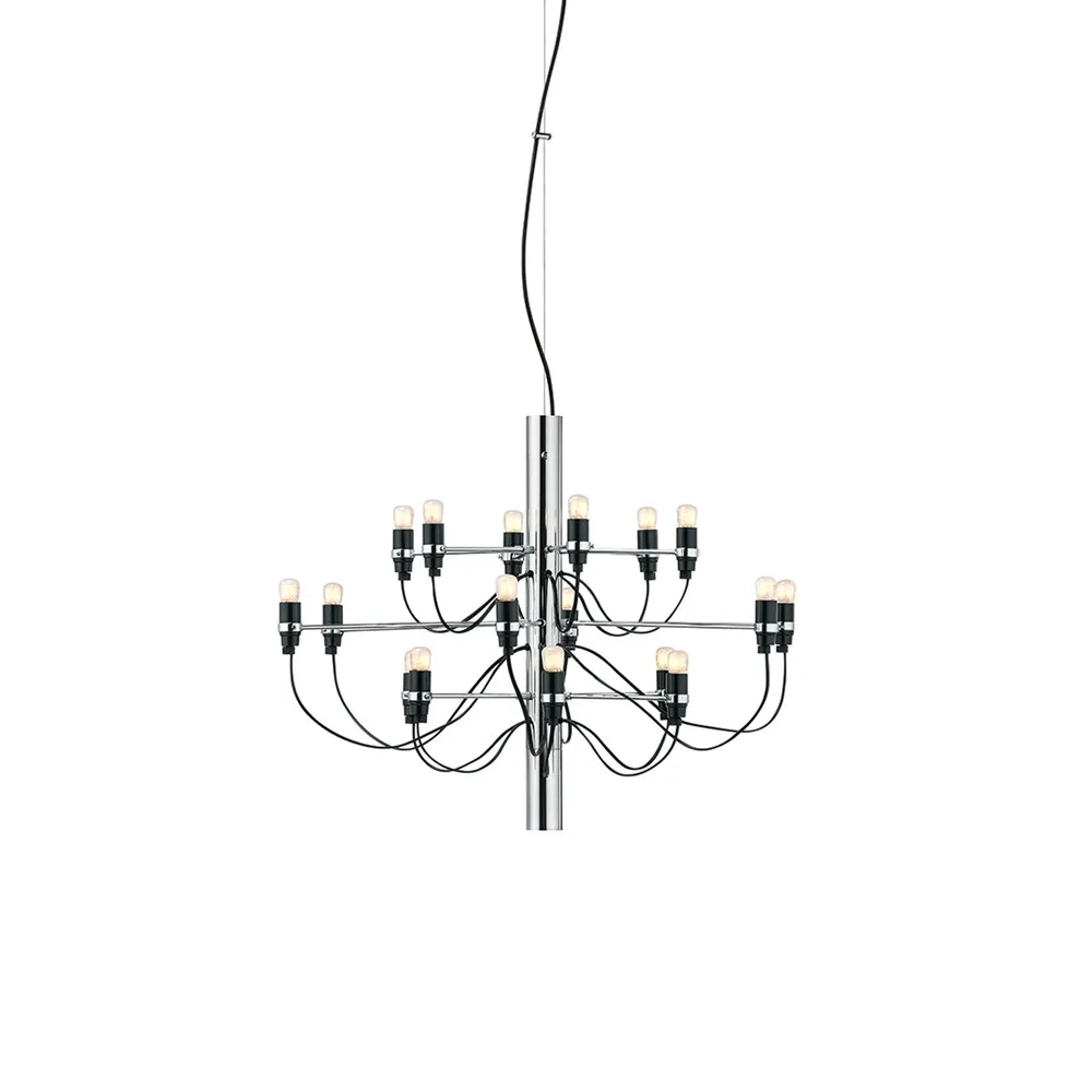 2097 Suspension Lamp - Sleek Multi-Head Chandelier For High Ceilings and Large Spaces