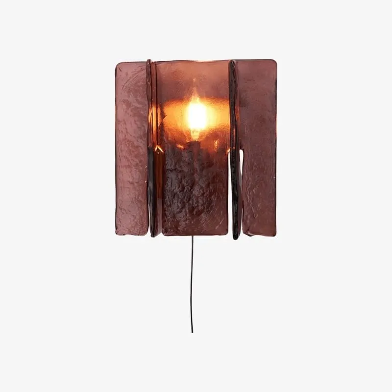 Lumiridge Wall Sconce - Modern Minimalist Metal and Glass Light for Living Room KL2133