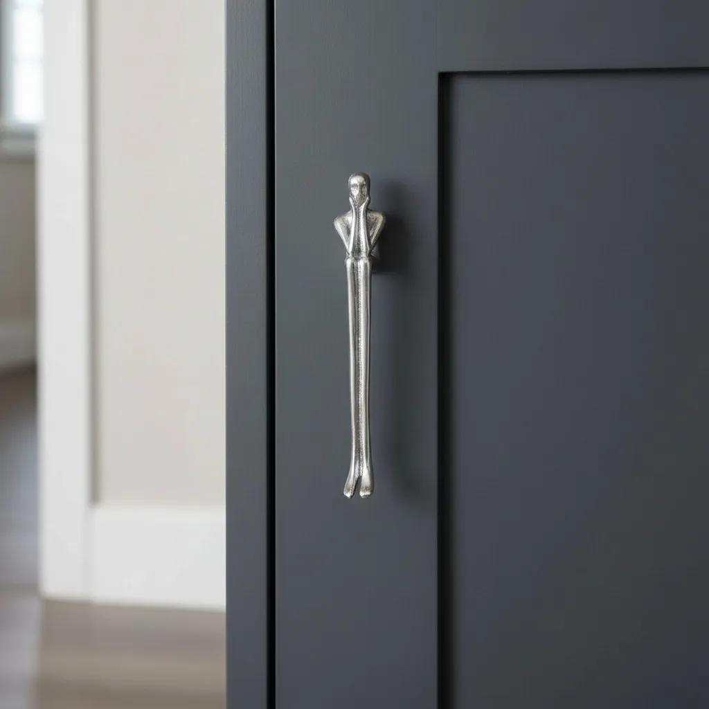 Verlitho Artistic Sculptural Lines Drawer Handle - Nordic Contemporary Design Interior Decor KL2350