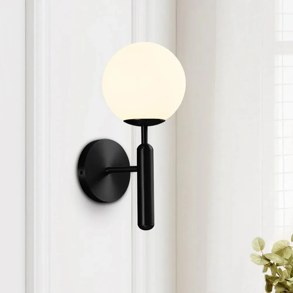 Milky Glow Modern Metal Wall Lamp D791