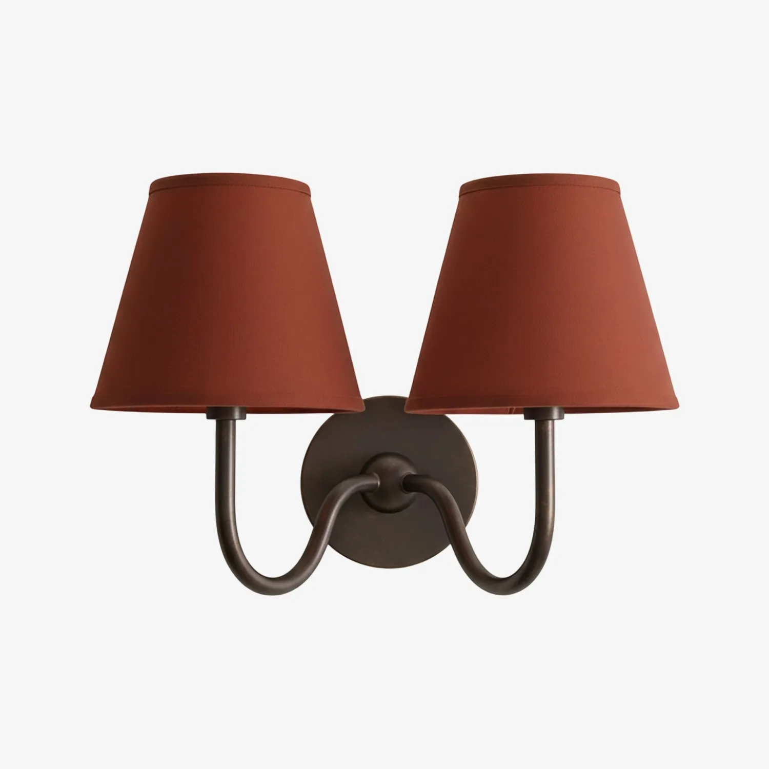 Luvora Vintage Pleated Shade Wall Lamp - Refined Linen Sconce For Bathroom or Corridor KL1272