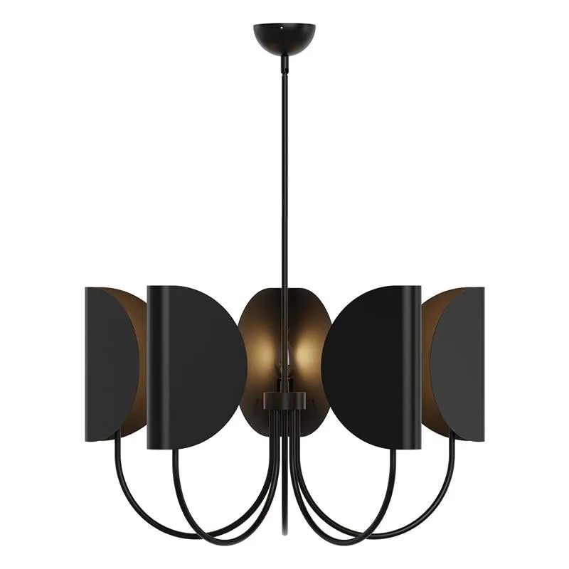 Leaf Brass Chandelier D548