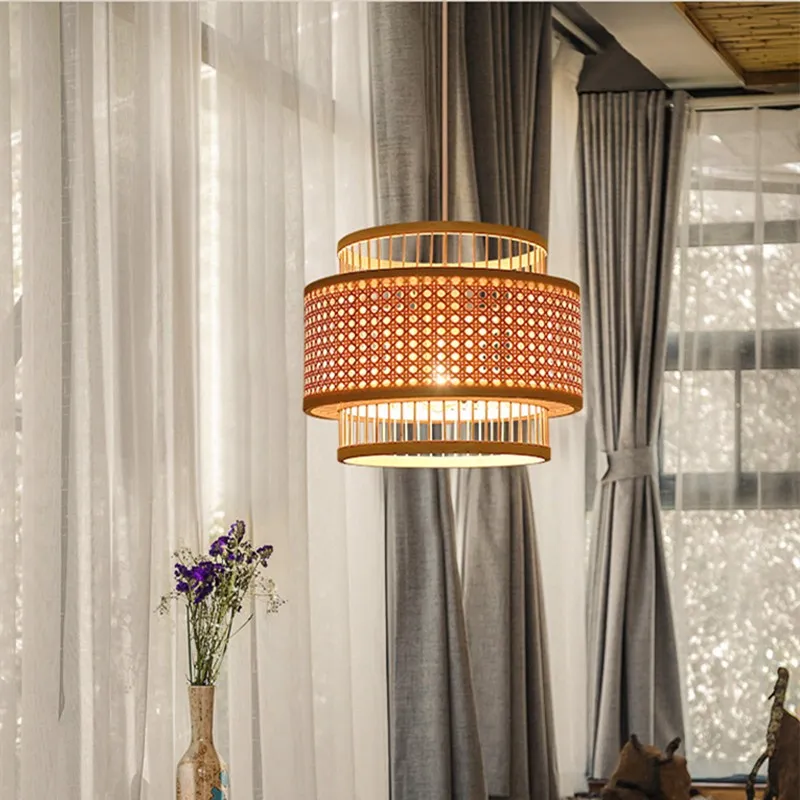 Garden Zen Wabi-sabi Weaving Pendant Light