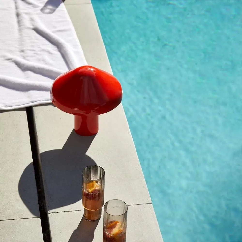 Modern Mushroom Pao Portable Lamp