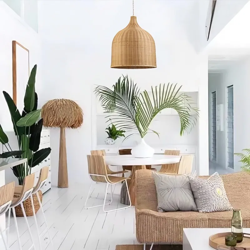 Rattan Pendant Light
