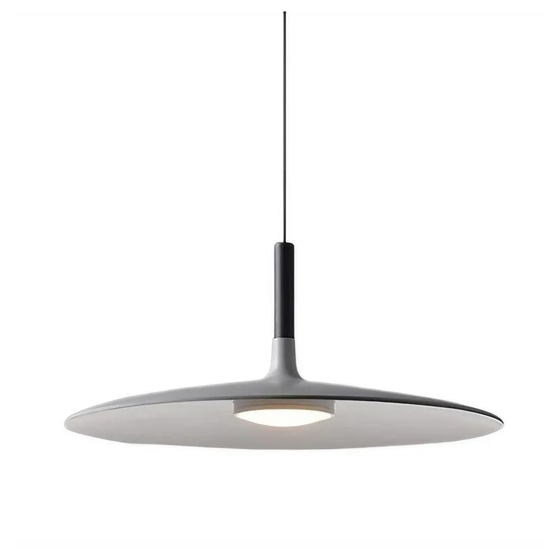 Aplomb Large Pendant Lamp - Minimalist Resin LED Pendant Light for Kitchen