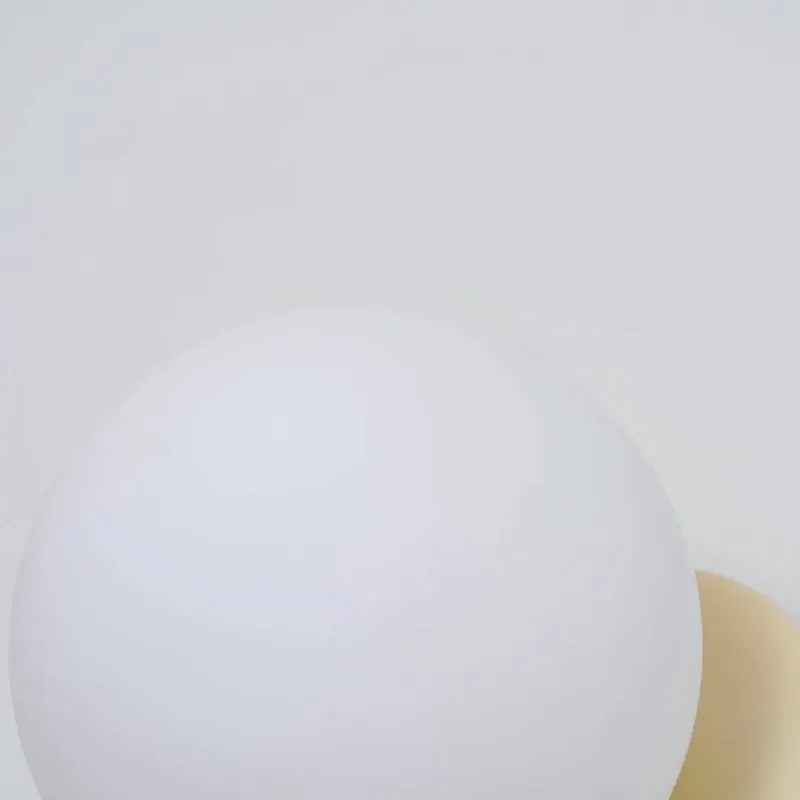 Nuevola Modern Glass Metal Wall Light - Artistic Accent Sconce for Cozy Nooks KL2089