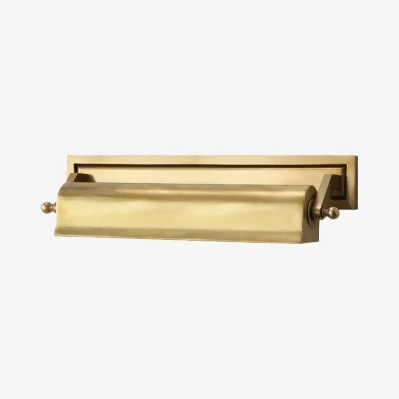 Libris Picture Light - Vintage-Inspired Metal Wall Lamp with Classic Silhouette for Bedroom or Reading Nook KL2170