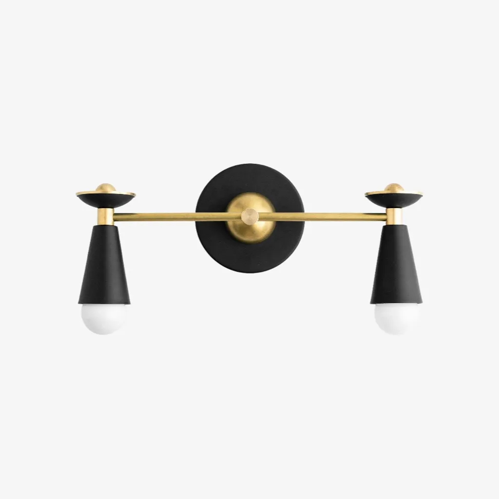 Pyralis Cone Modern Art Deco Lighting - Vintage Style Vanity Sconce Light KL1434