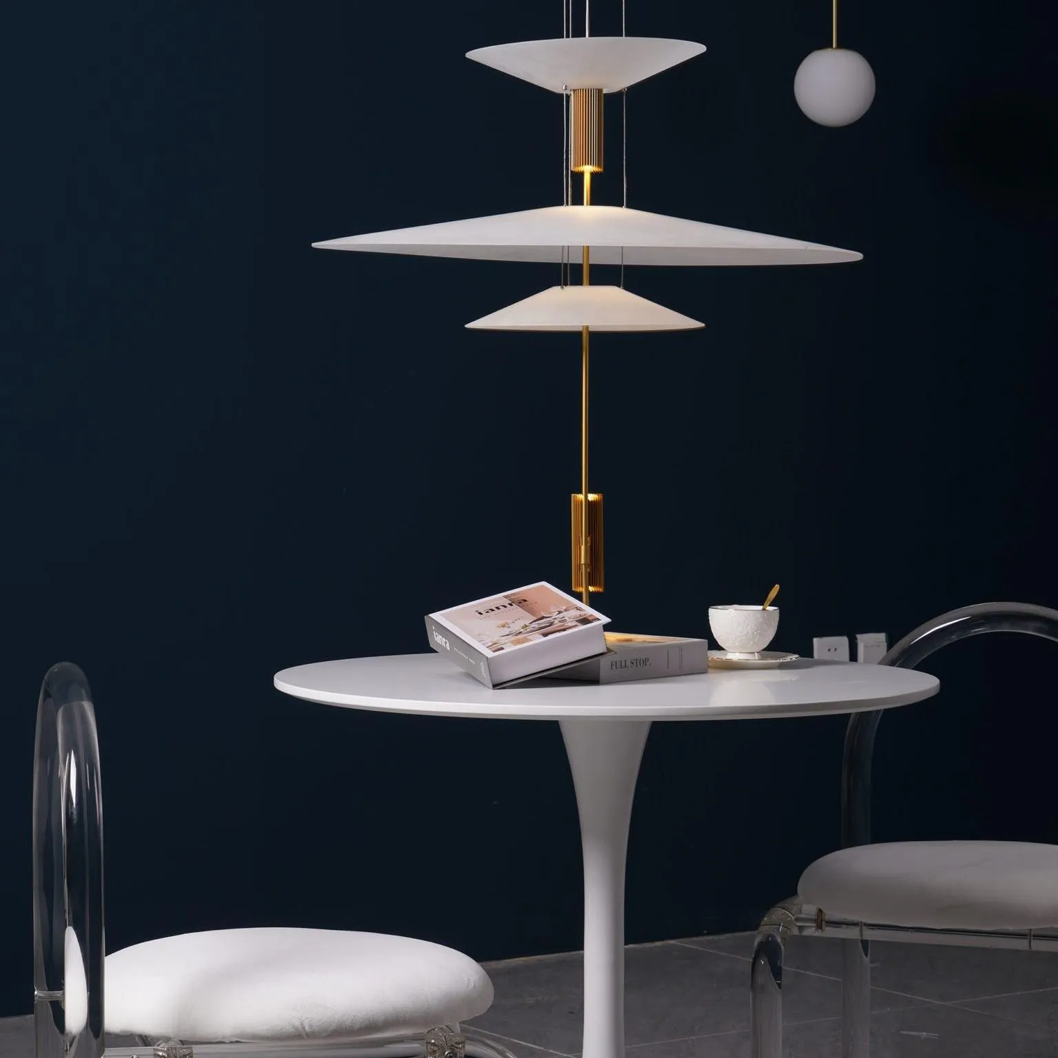 Flamingo Layered Pendant Light - Elegant Modern Lighting for Lounge and Hall