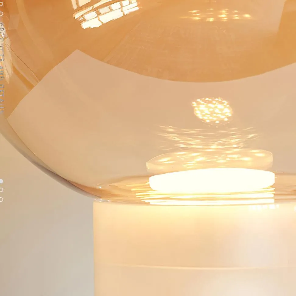 Nordic Simple Modern Luxury Glass Table Lamp For Study Room KL207