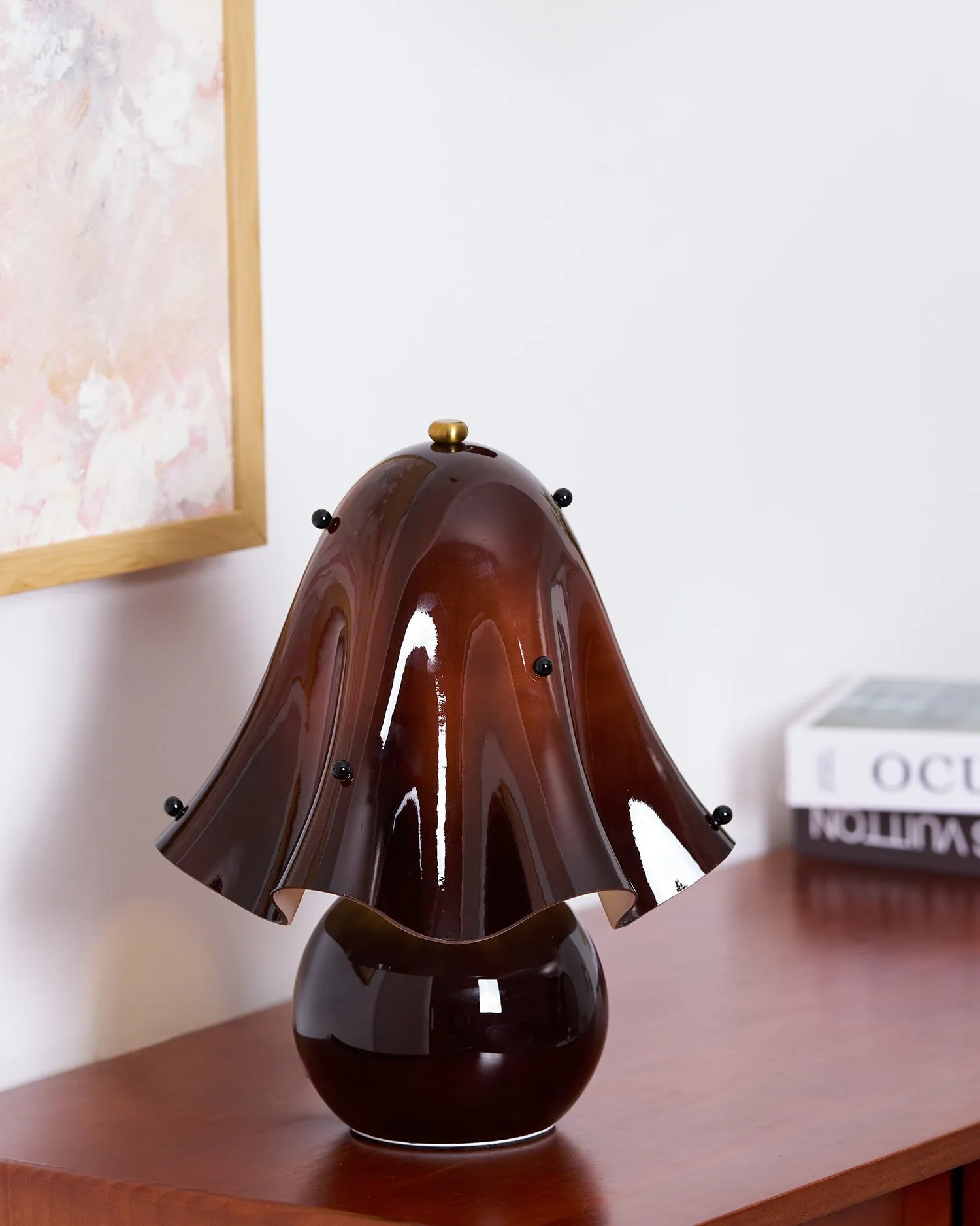 Bellina Decorative Table Lamp - Sculptural Bell Flower Shape KL1451
