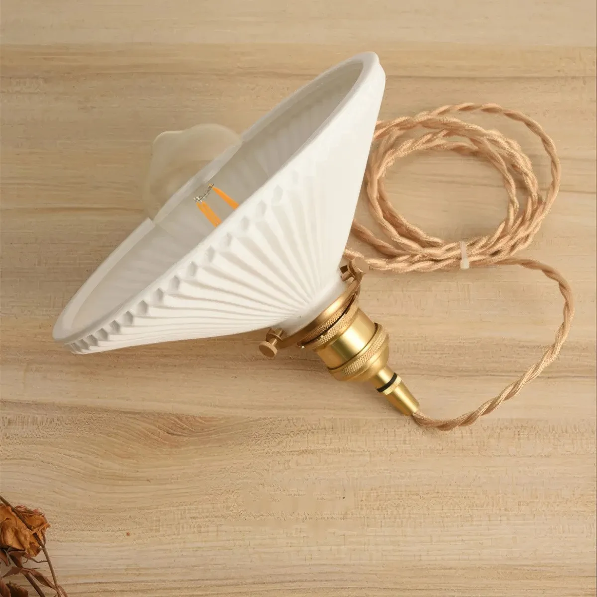 Modern Pleated Light