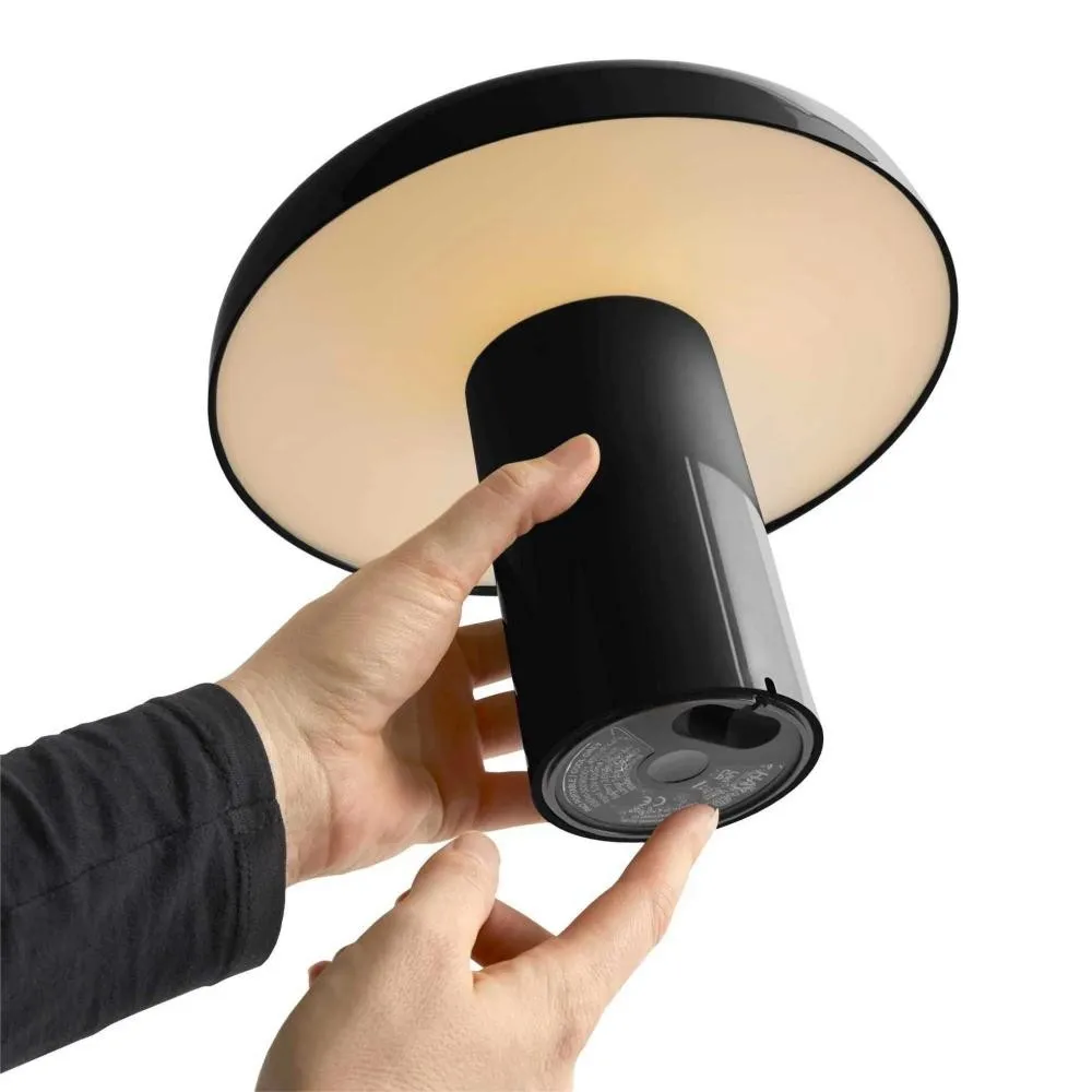 Modern Mushroom Pao Portable Lamp