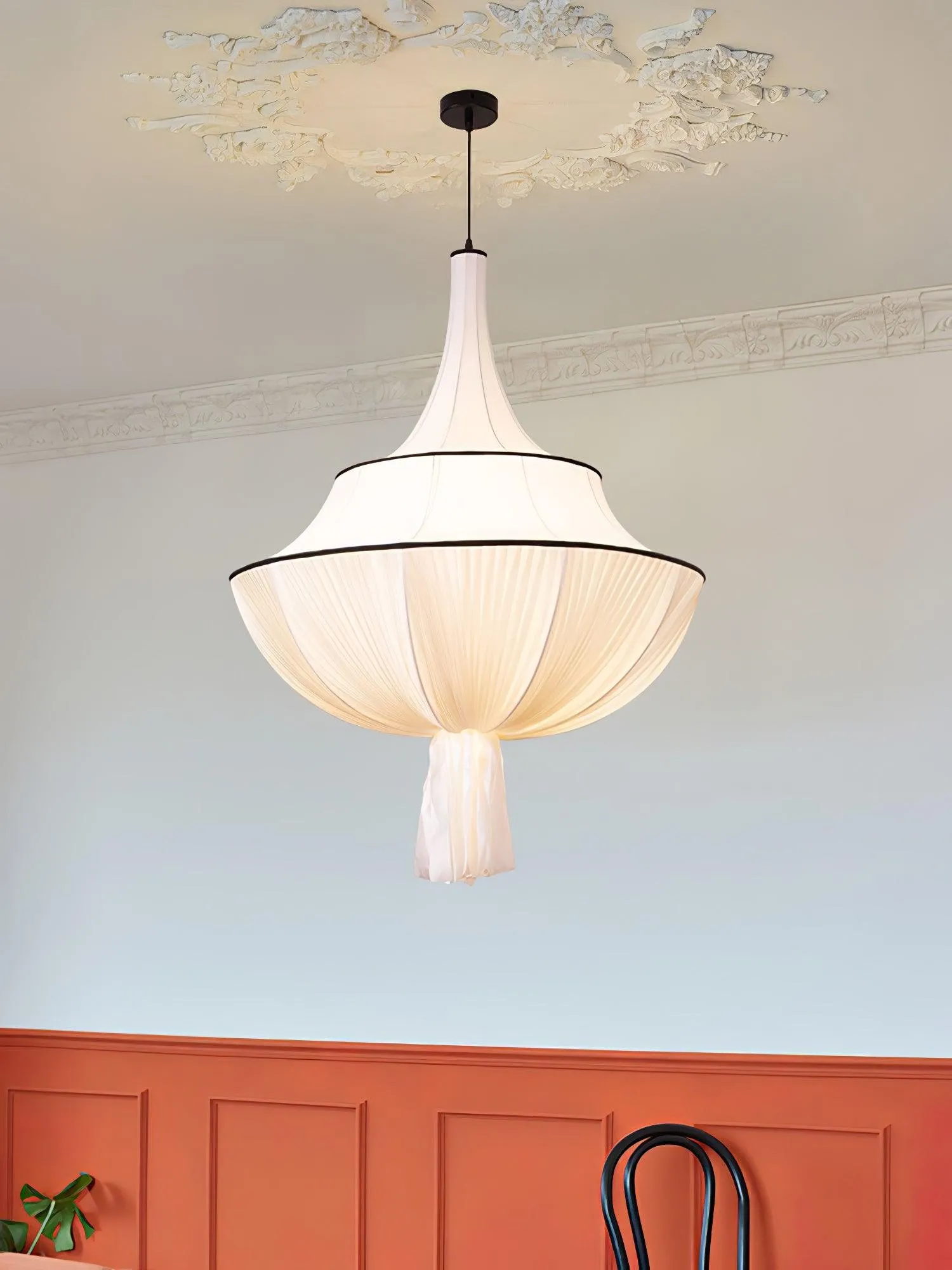 Fabric Art Decorative Pendant Lamp KL483