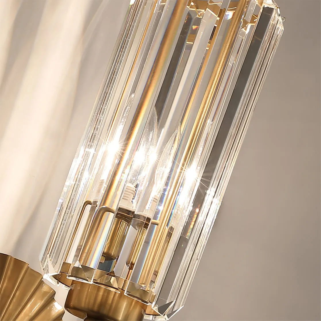 Nordic Light Luxury Crystal Wall Lamp KL293