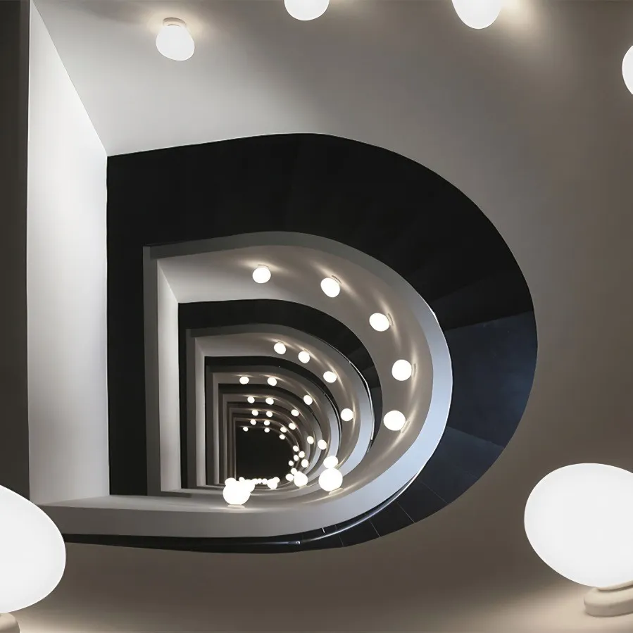 Gregg Wall Light Ceiling Light - Elegant White Shade for Home or Office Spaces