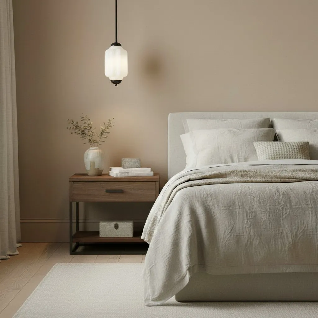 Eloise Simple Glass Irregular Lantern Pendant Lamp KL828