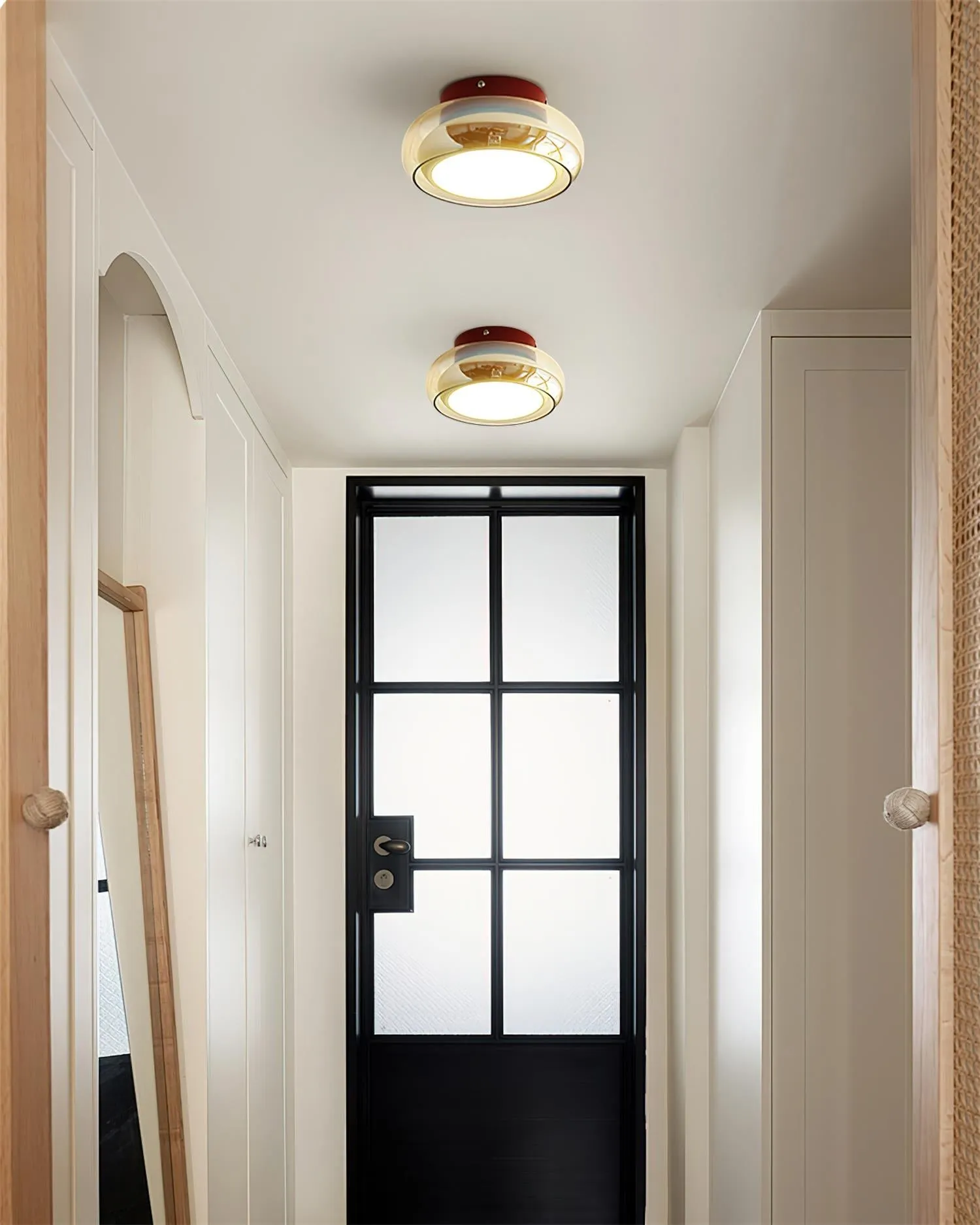 Atmospheric Simple Double Disc Ceiling Light KL631