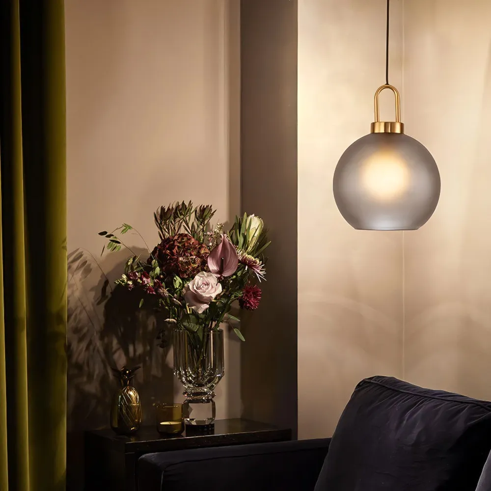 Glass Pendant Light