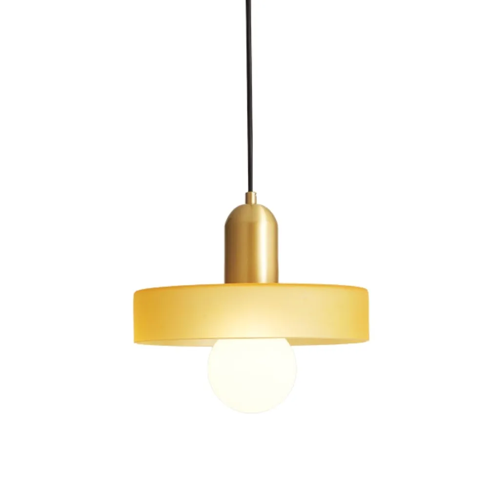 Morandi Brass Disc Orb Pendant Light KL918