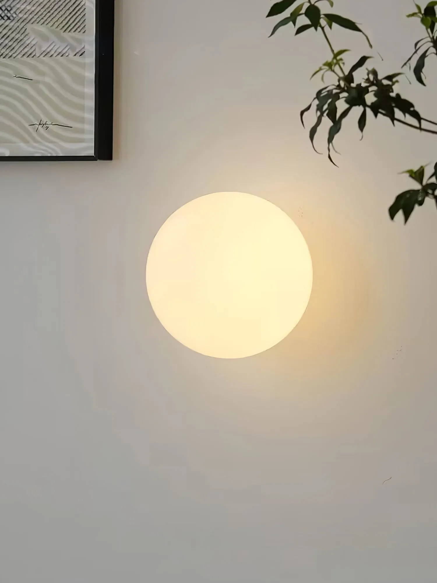 Minimalist Bauhaus Orb Style Wall Lamp KL400