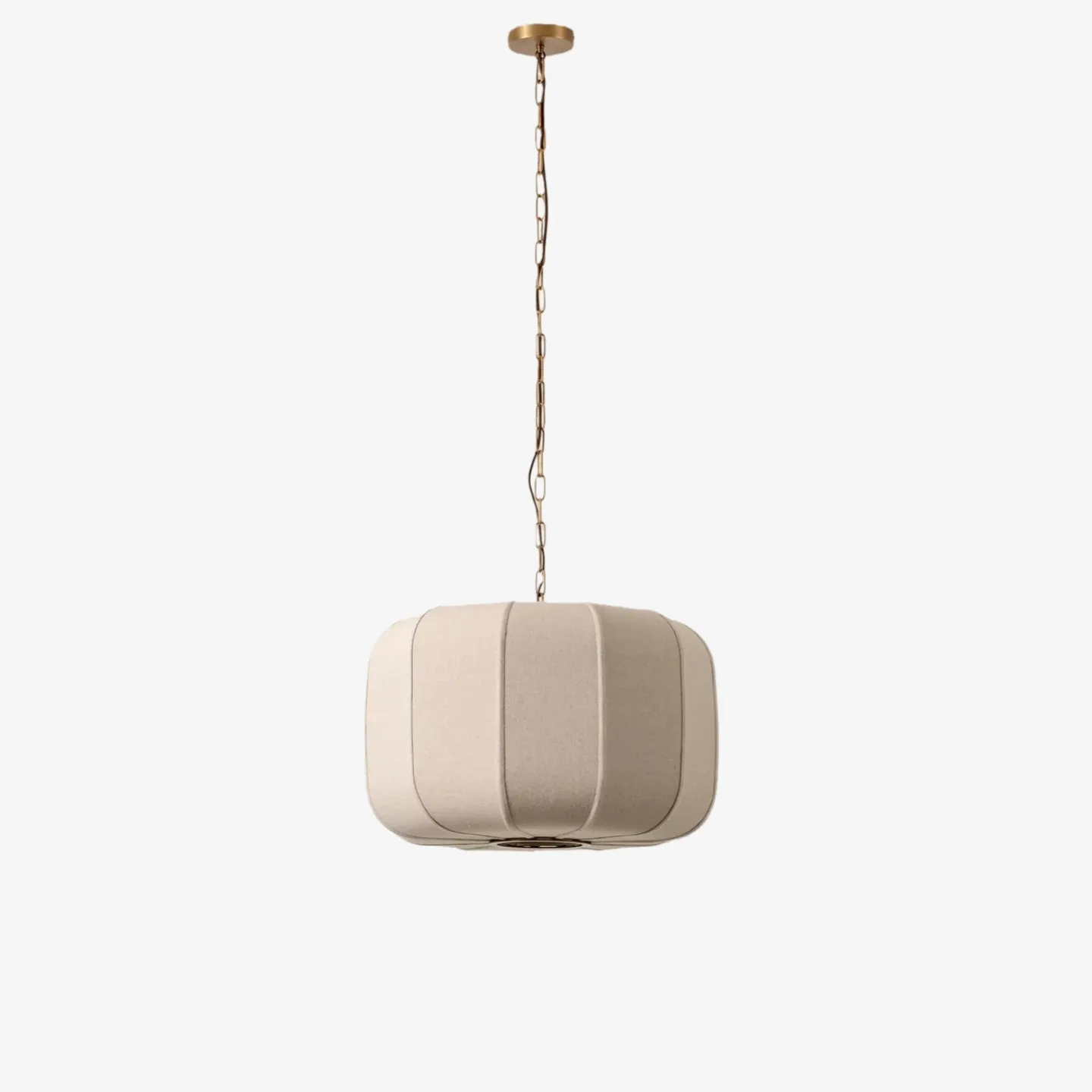 Loomis Adjustable Organic Linen Pendant Light - Sophisticated Style for Entryway and Hall KL2042